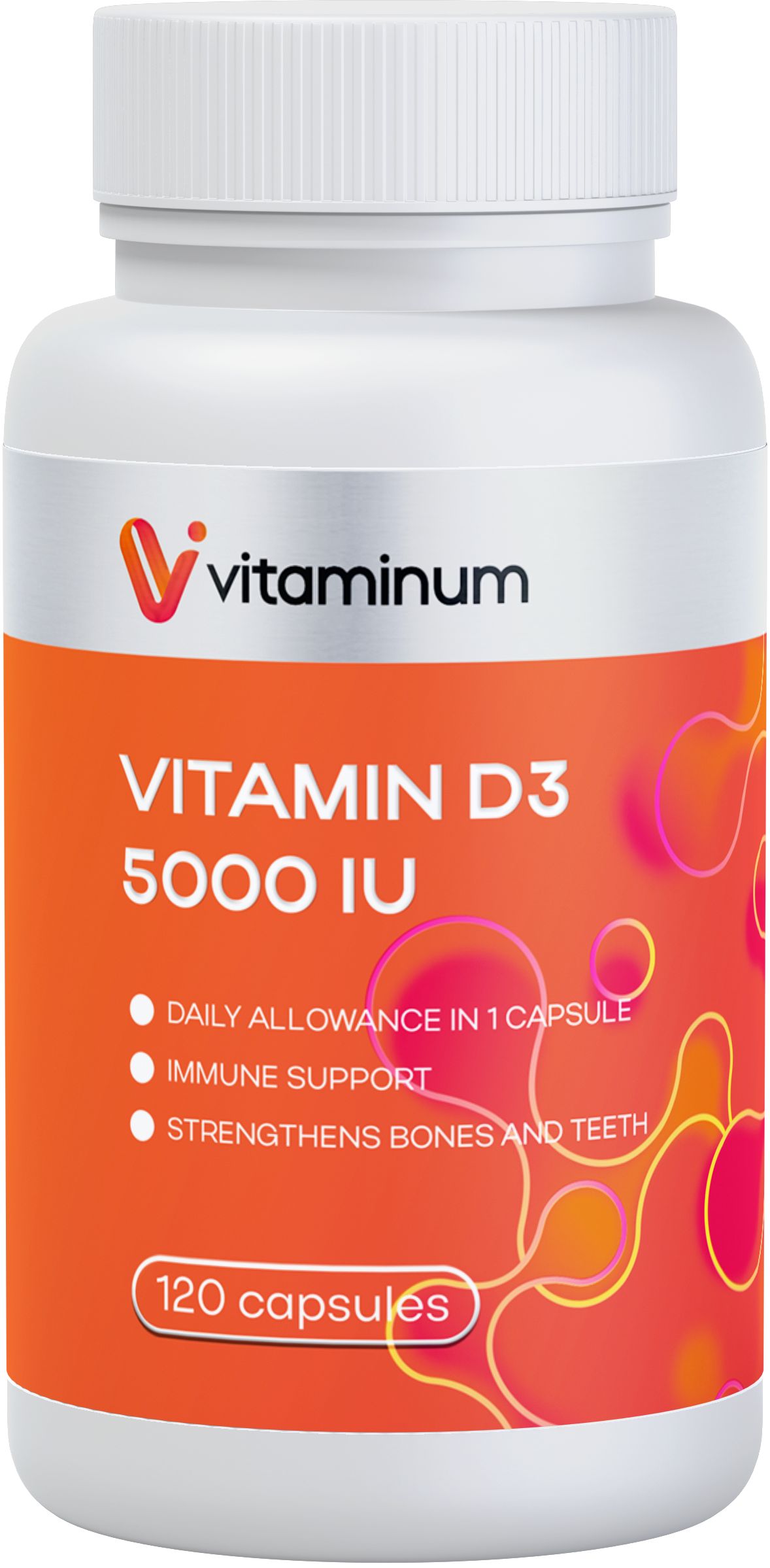  Vitaminum ВИТАМИН Д3 (5000 МЕ) 120 капсул 260 мг  в Красноперекопске
